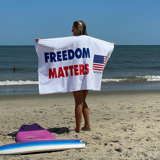 Freedom Matters Beach Towel