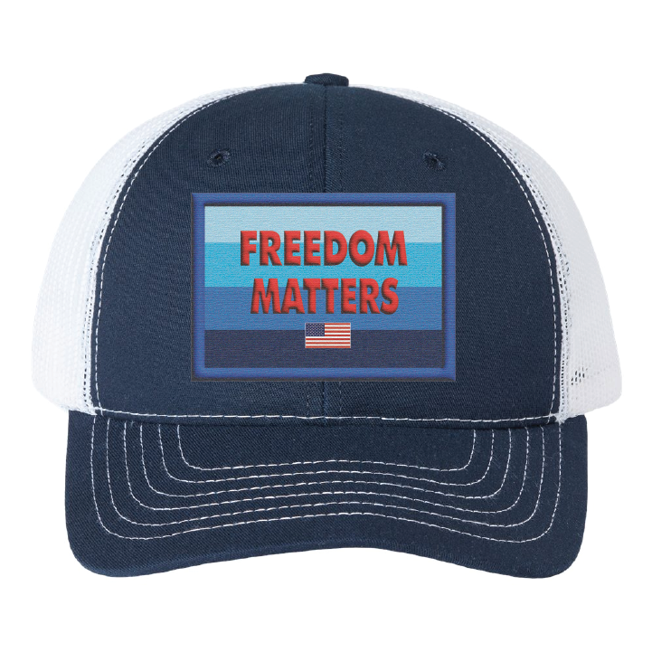 Freedom Matters Patch Classic Trucker Hat