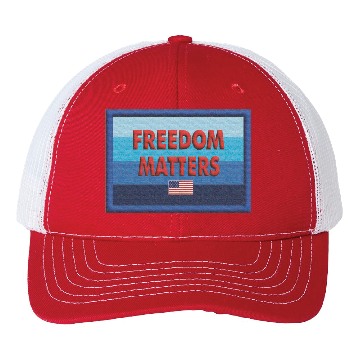 Freedom Matters Patch Classic Trucker Hat