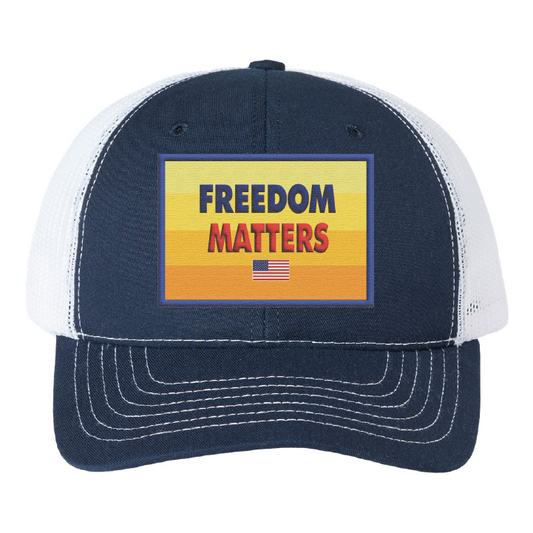 Freedom Matters Patch Classic Trucker Hat