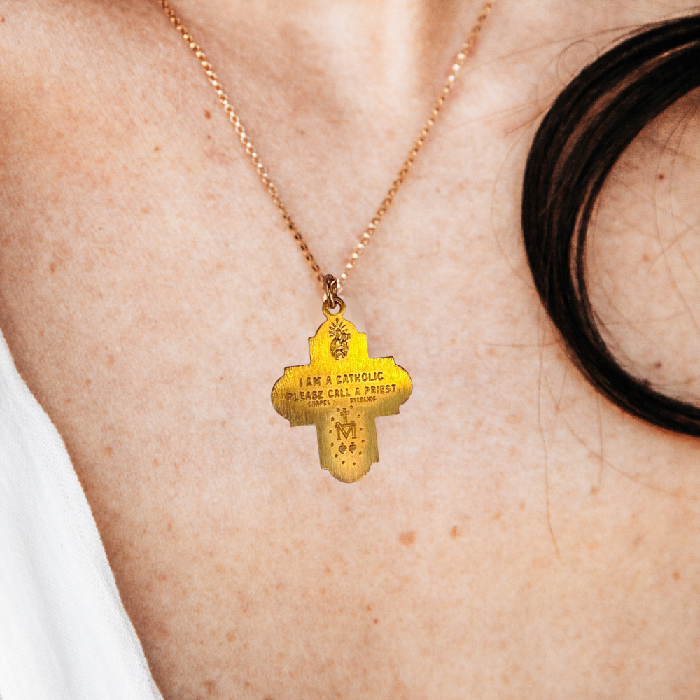 Catholic Cross Necklace - Inspired By Fox News