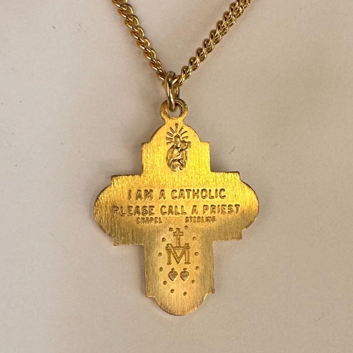 Catholic Cross Necklace - Inspired By Fox News