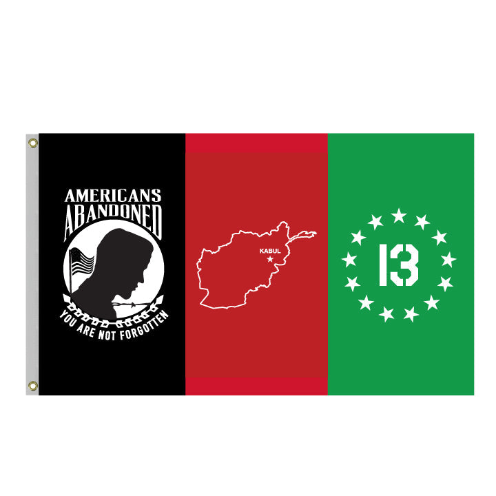 Americans Abandoned in Afganistan Flag
