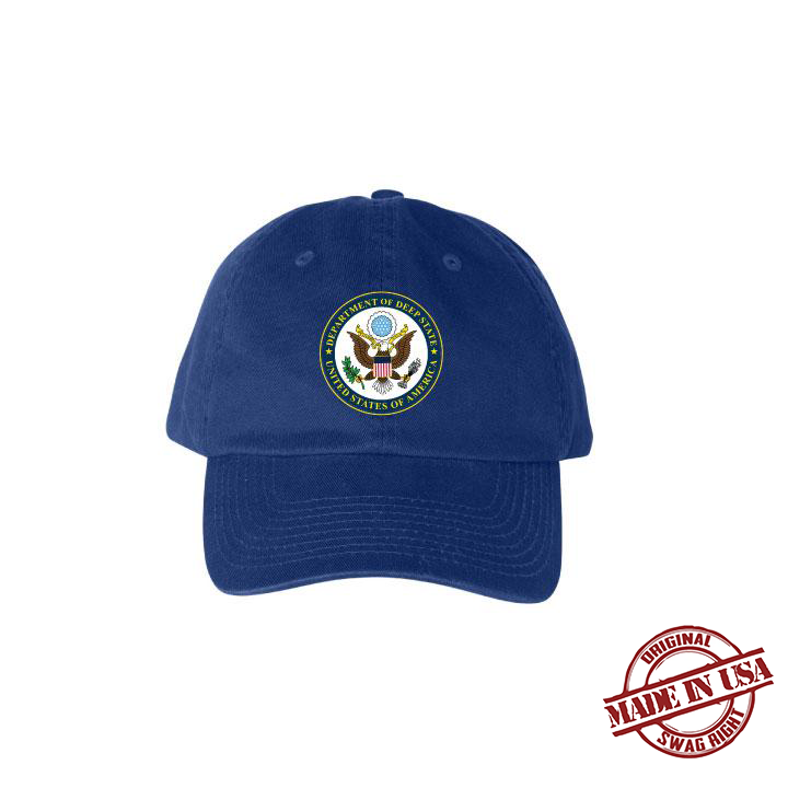 Department of Deep State Hat (Blue, Red, White)