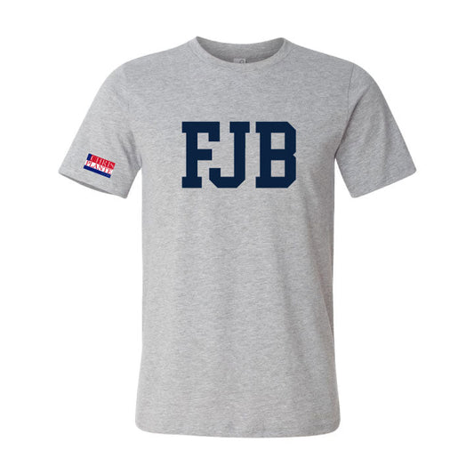 FJB T-Shirt - Gray and White