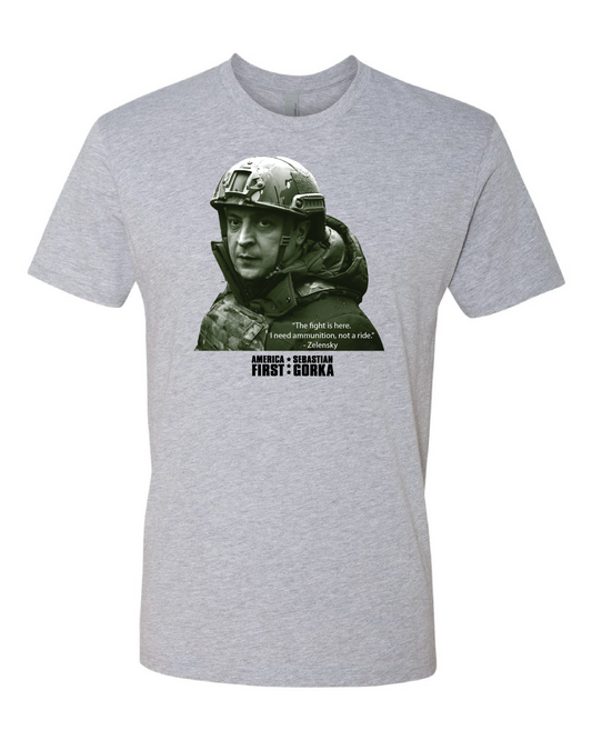 Zelensky T-Shirt - Grey