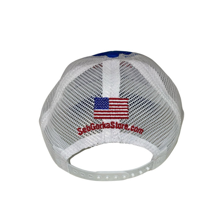 american flag trucker hat