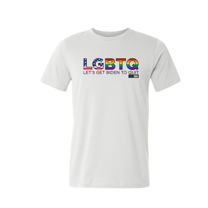 LGBTQ (Let's Get Biden to Quit) T-Shirt
