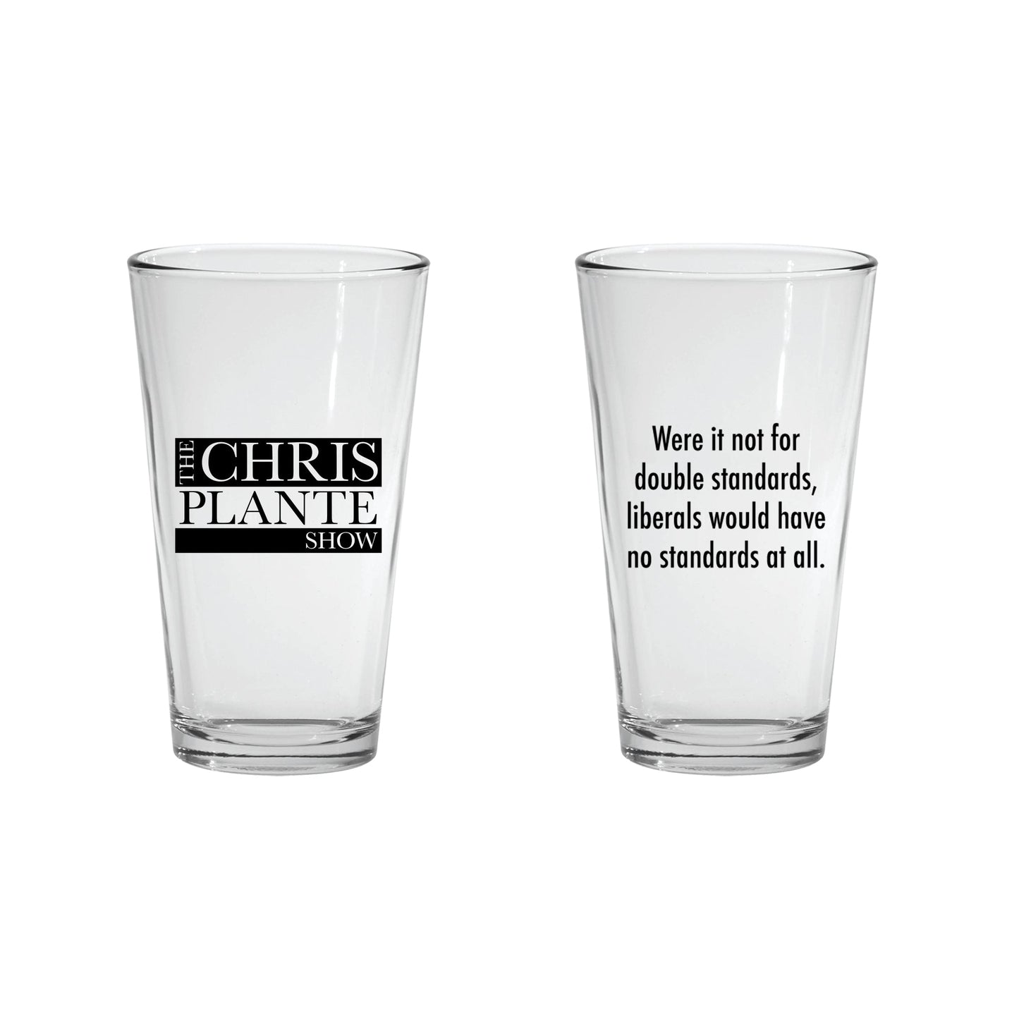 Double Standards Pint Glasses (2 glasses)