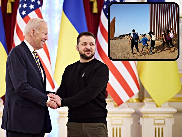 America Last: Biden’s Billions for Ukraine Could Have Built a Wall Two Times Across U.S.-Mexico Border