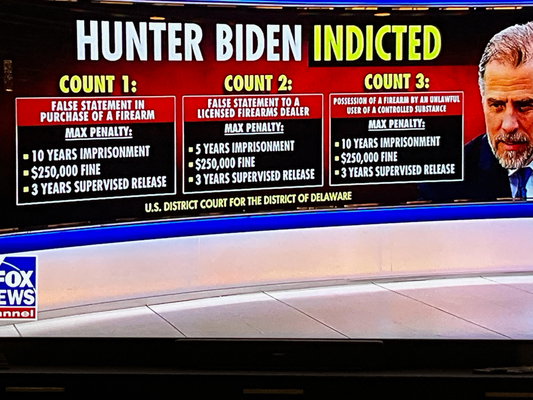 Hunter Biden indicted on federal gun charges