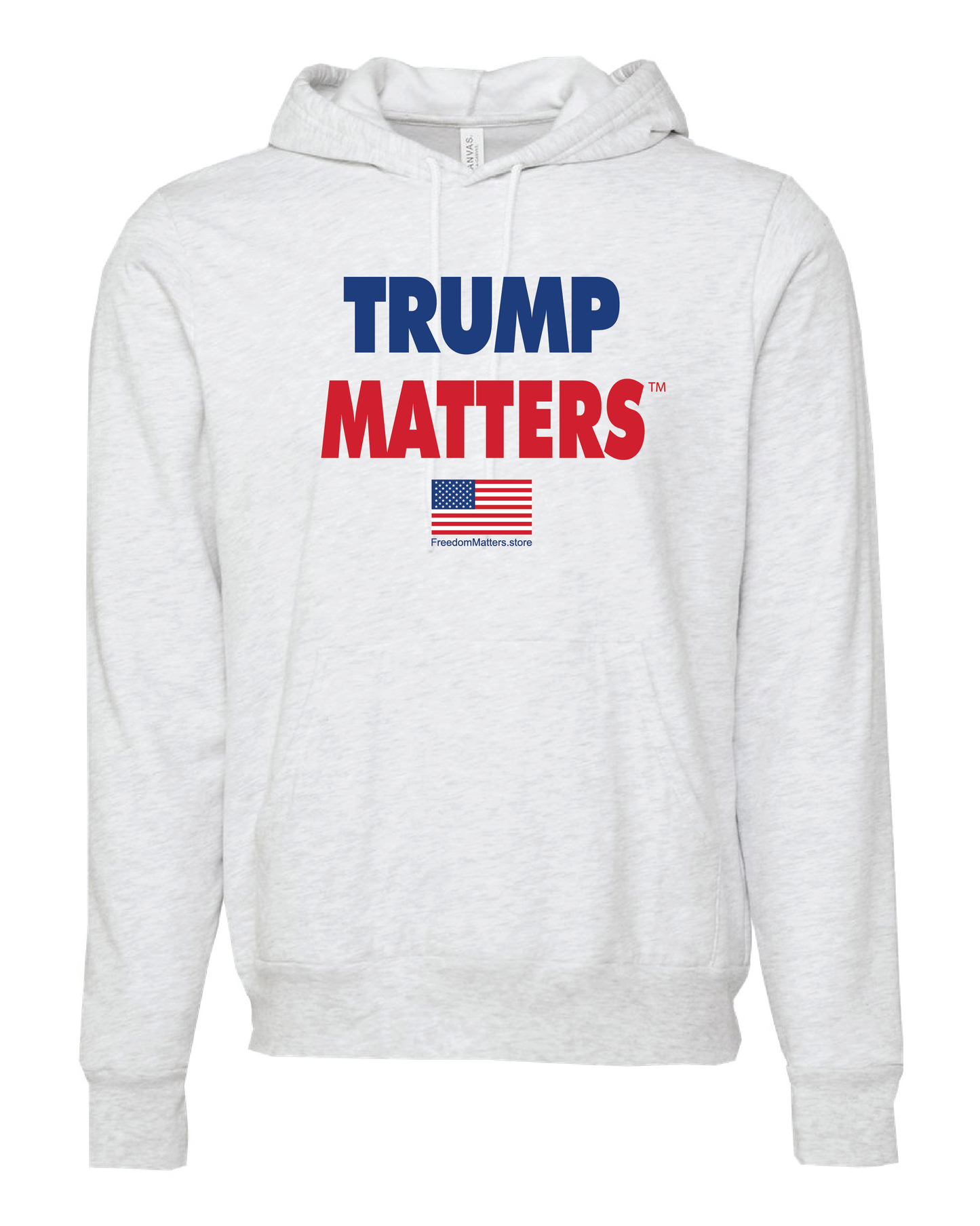 Trump Matters Ash Hoodie