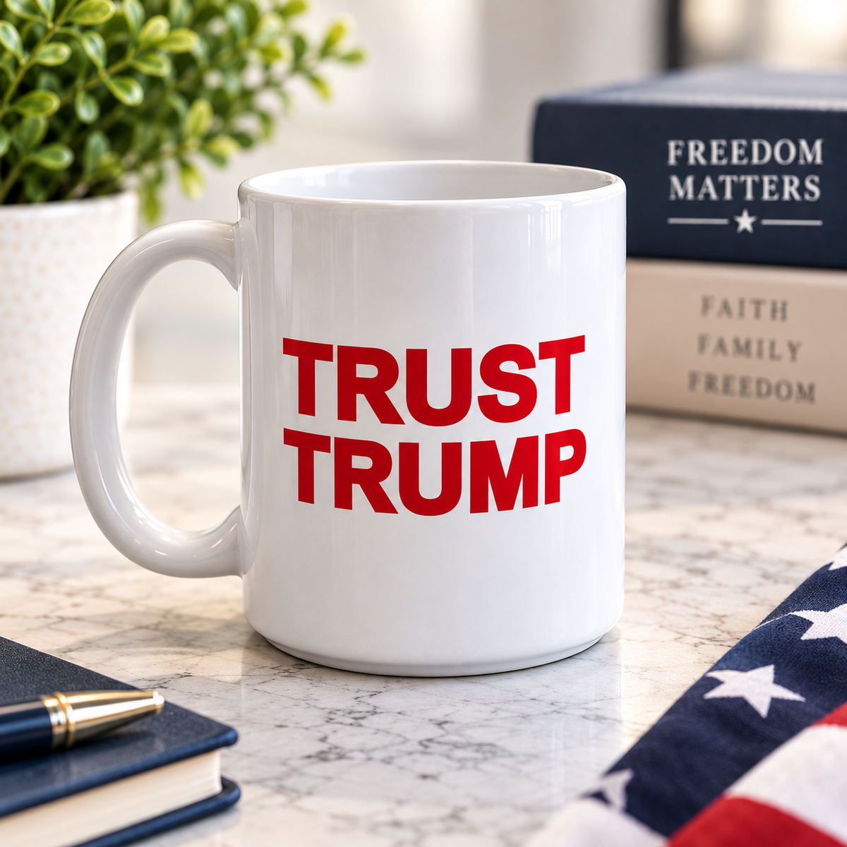 TRUST TRUMP Mug