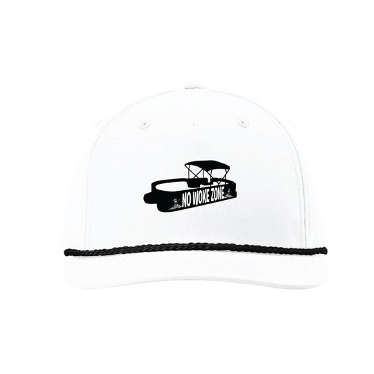 No Woke Zone Boat Logo Hat