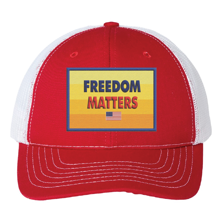 Freedom Matters Patch Classic Trucker Hat