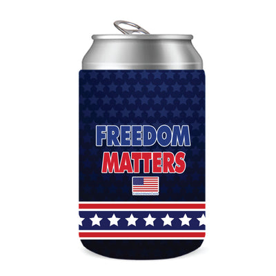 Freedom Matters Can Coolies (12 oz) - Set of 4