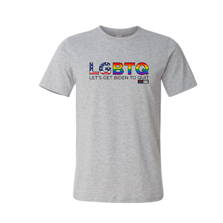 LGBTQ (Let's Get Biden to Quit) T-Shirt