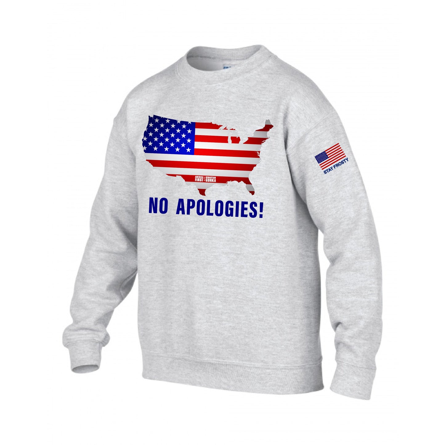 No Apologies! Crewneck Sweatshirt