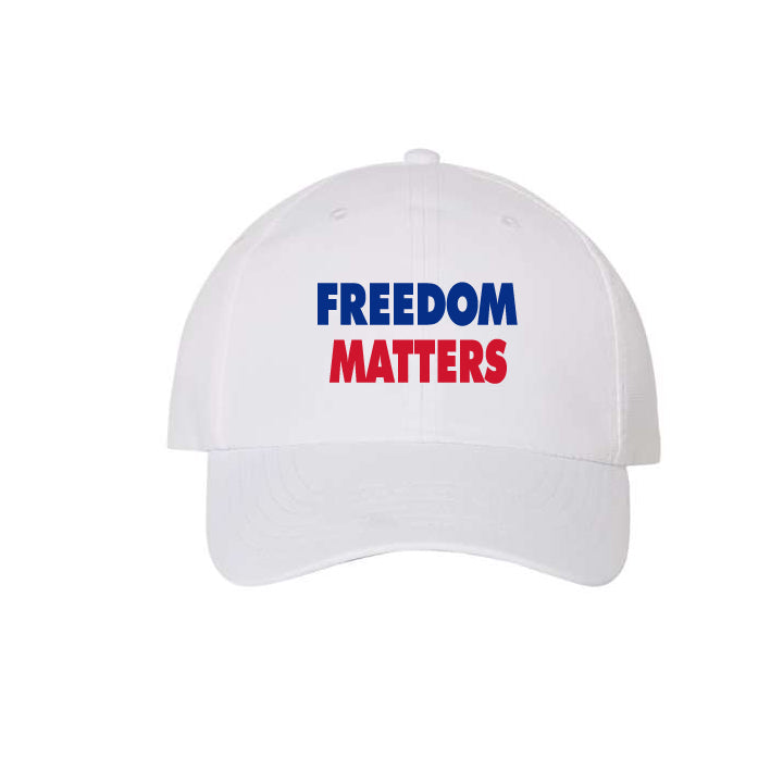 Freedom Matters Performance Golf Hat