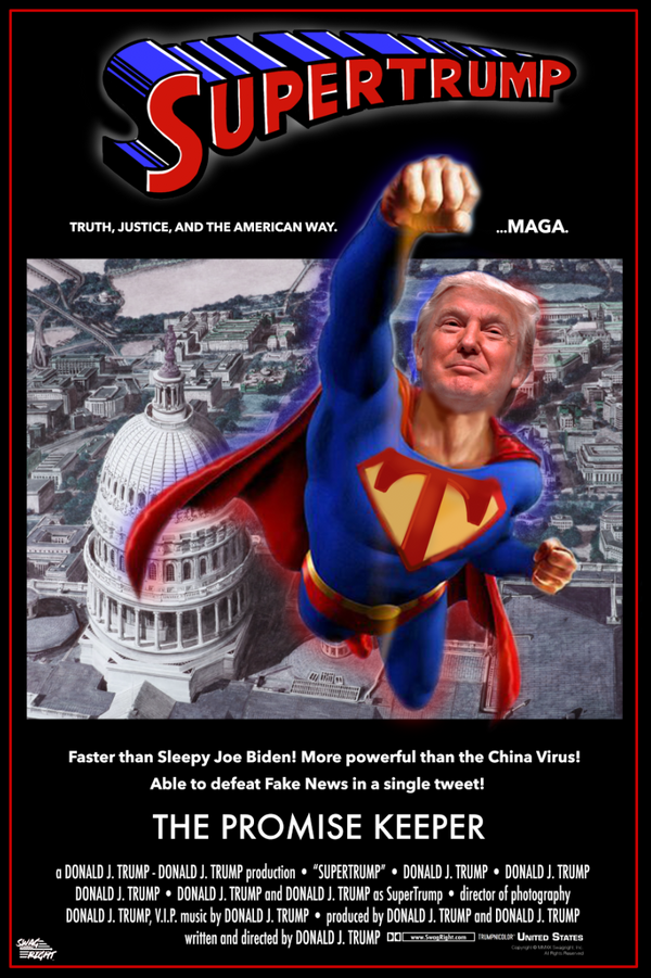 SuperTrump Poster (24" x 36")