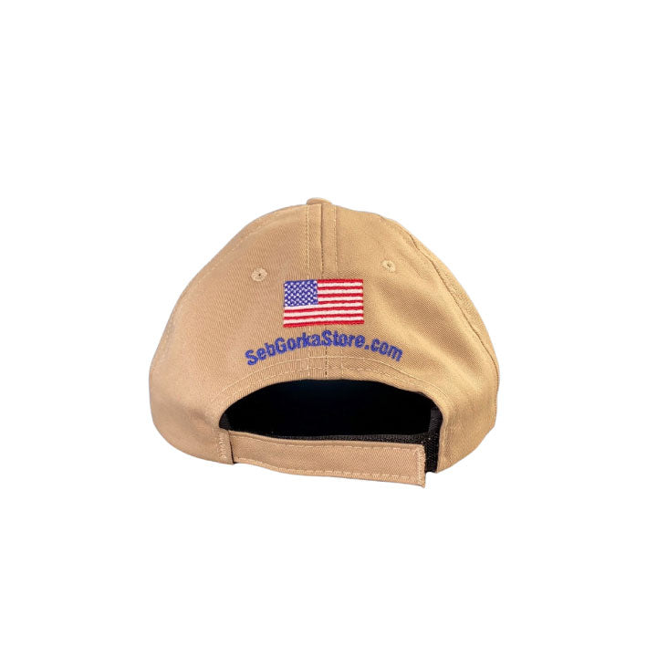 America First Hat - Tan