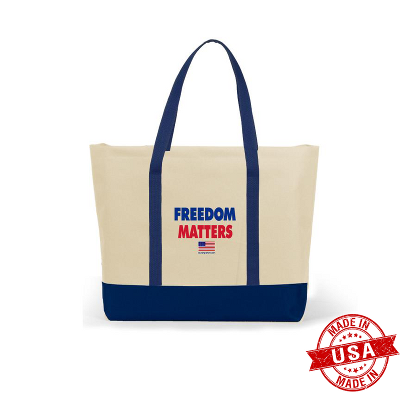 Freedom Matters Boat Tote