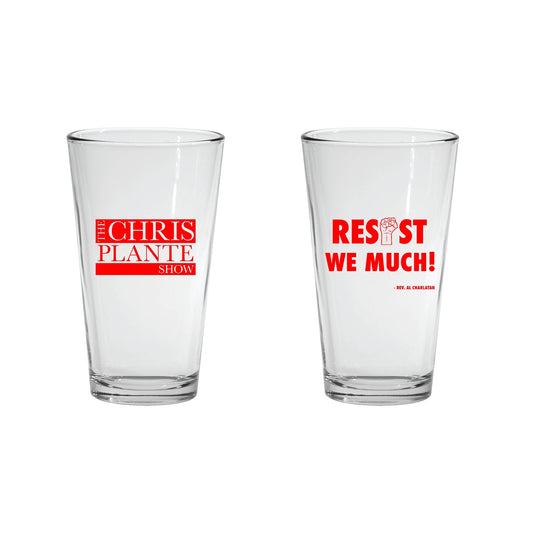 Resist We Much Pint Glasses (2 glasses)